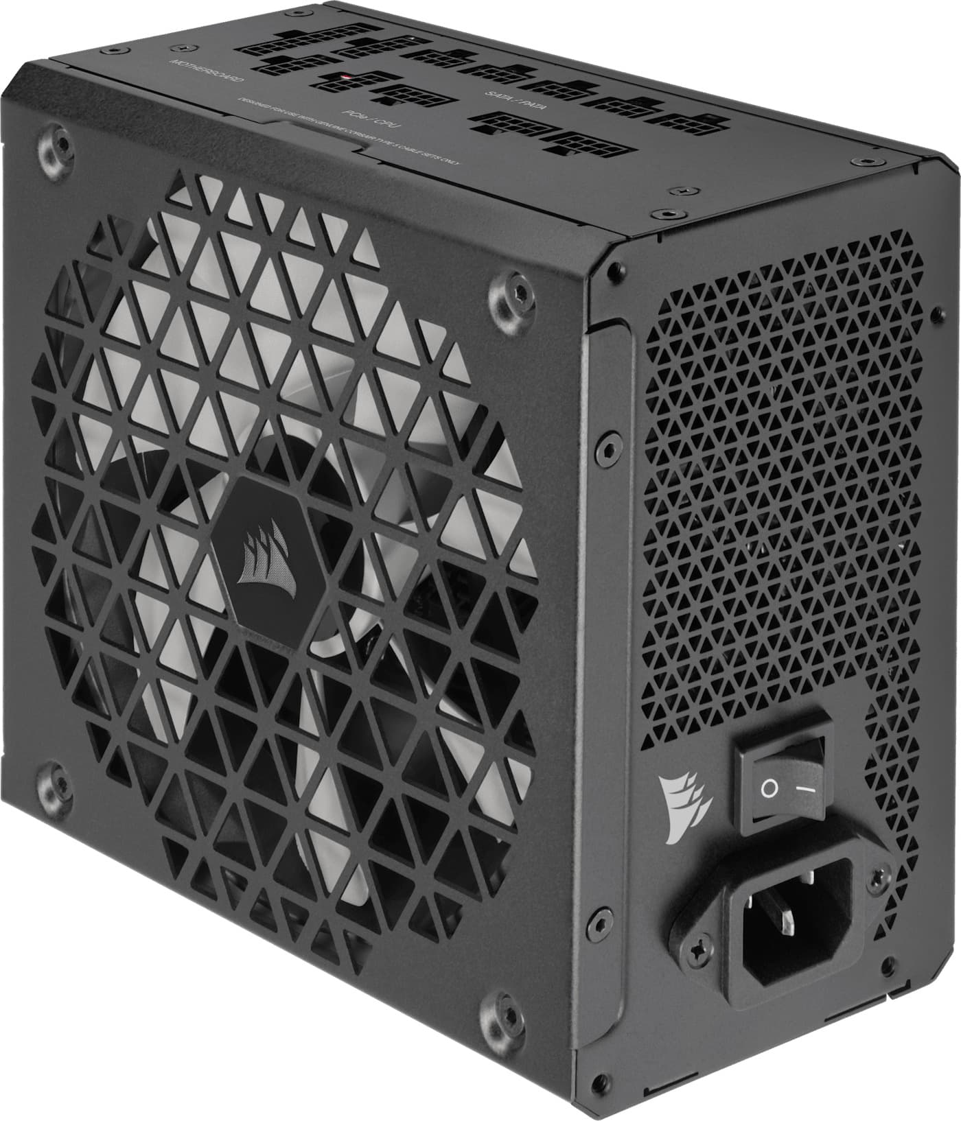 مزود طاقة Corsair RM850x SHIFT من الجانب