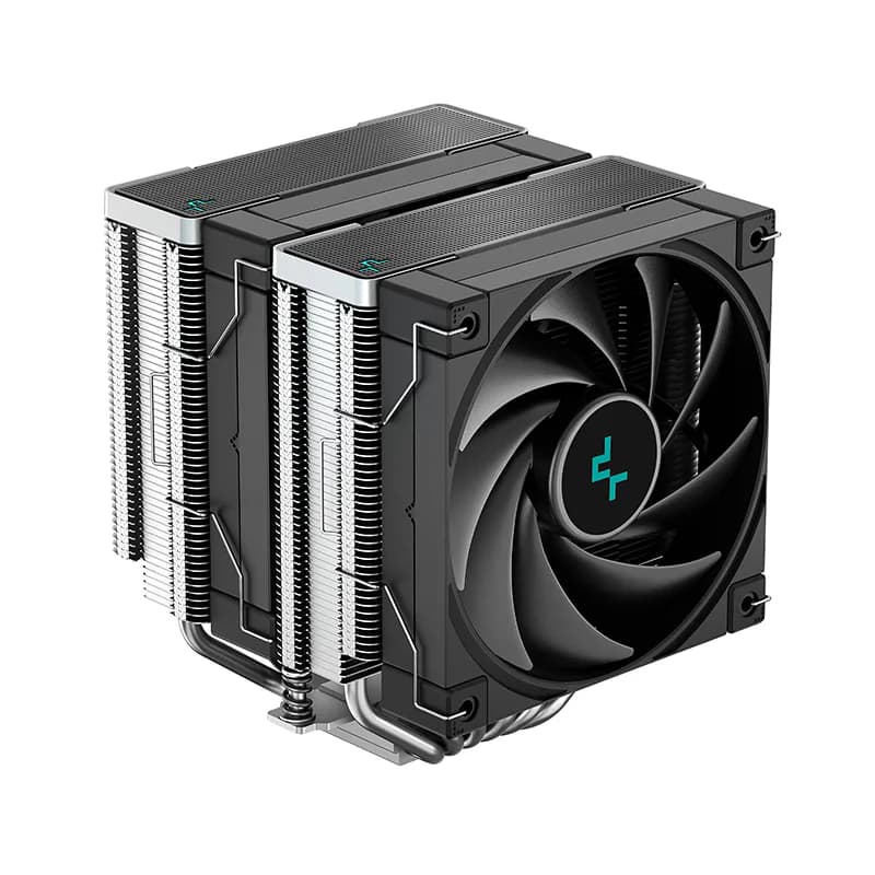 مبرد معالج هوائي DeepCool AK620 ببرجين ومروحتين