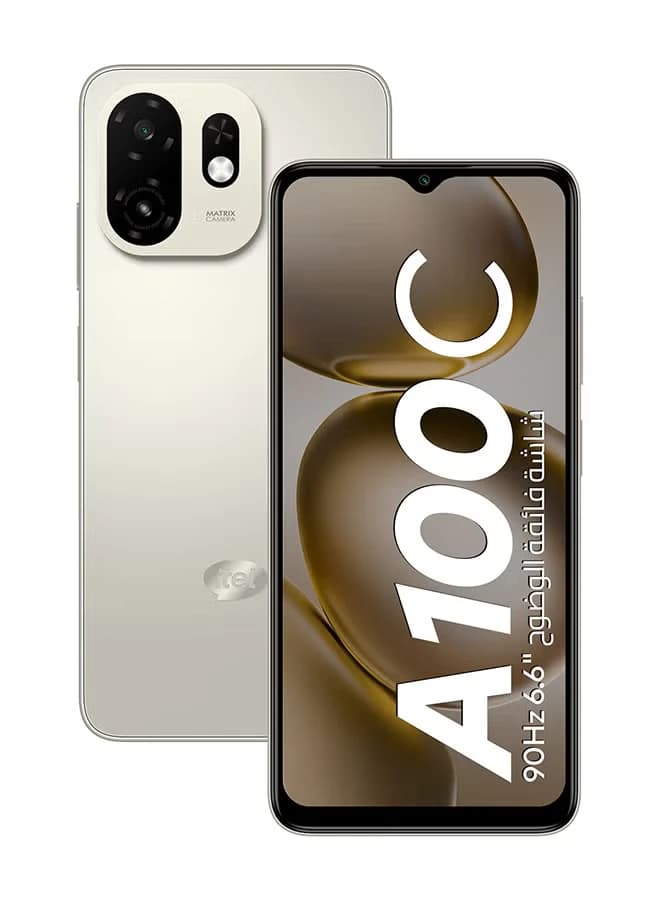آيتل A100c 128 جيجابايت ذهبي تيتانيوم