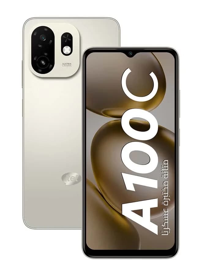 آيتل A100c 256 جيجابايت ذهبي تيتانيوم